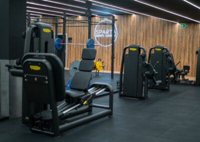 maquina de ejercico del gimnasio