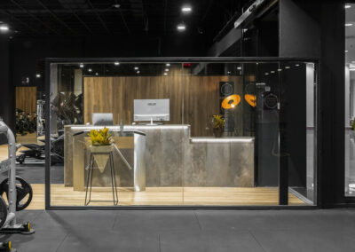 entrada del gimnasio de guadalajara