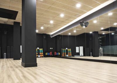 salón clases gym sparta sport center