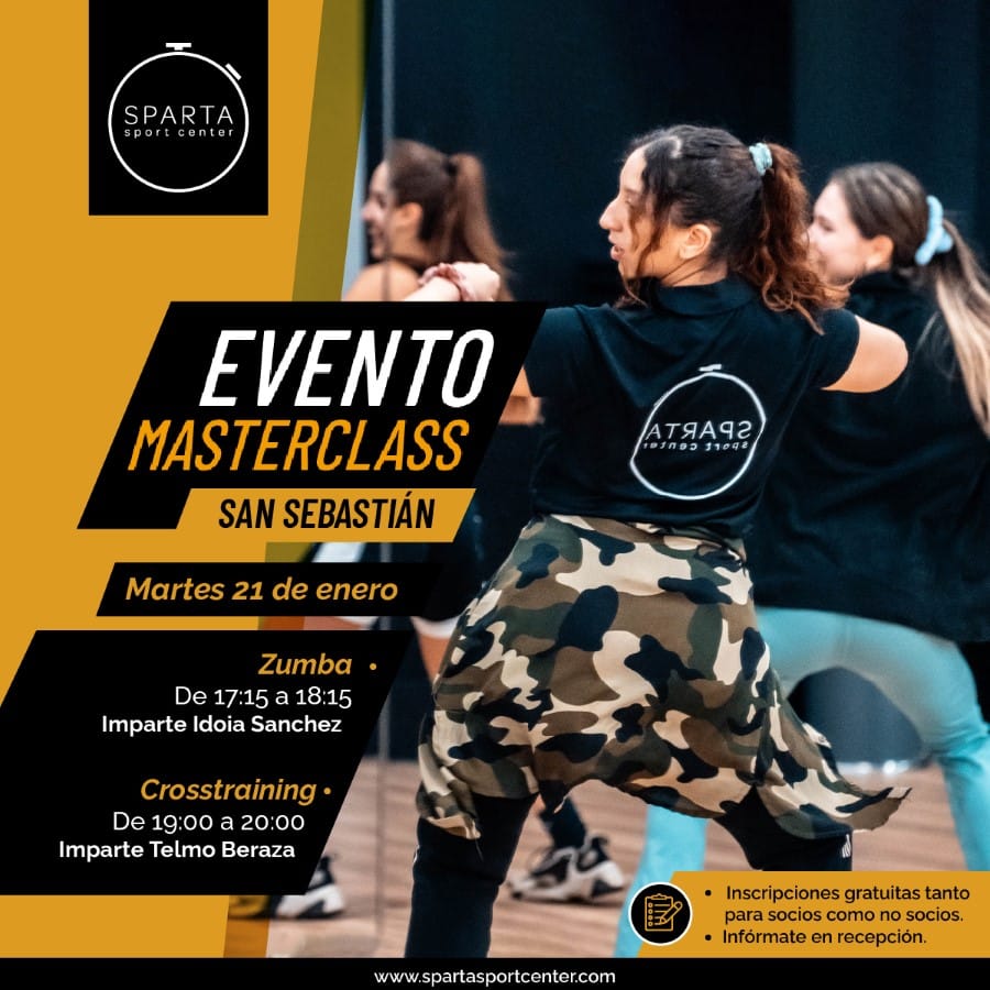 EVENTO MASTER CLASS- San Sebastian- 1080X1080 (Personalizado)