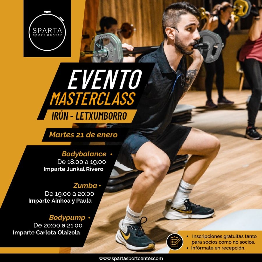 IRÚN – Letxumborro- EVENTO MASTER CLASS- 1080X1080 (Personalizado)