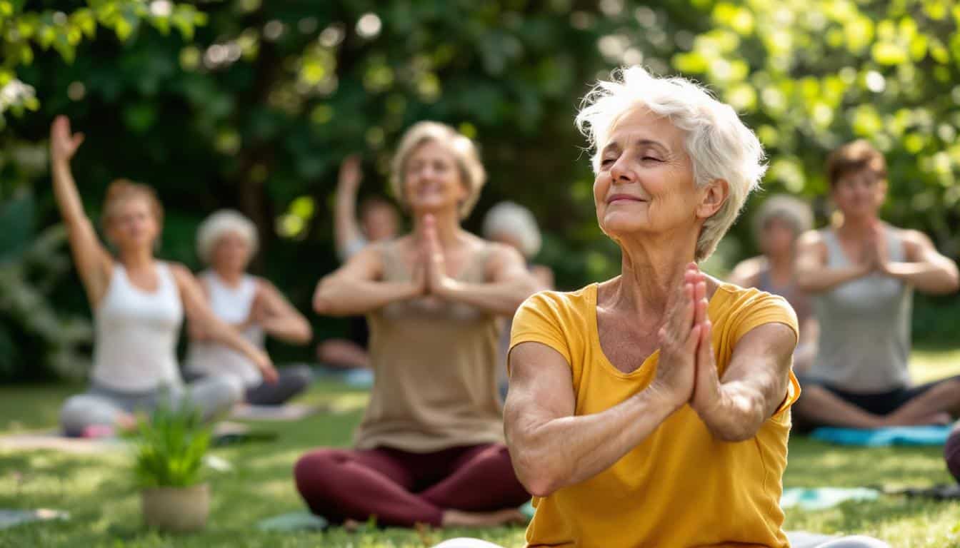 yoga seniors pamplona