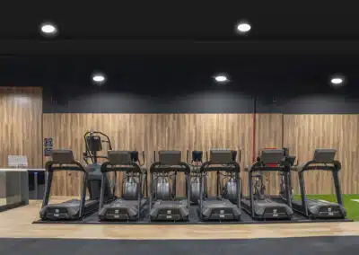 cintas de correr alineadas